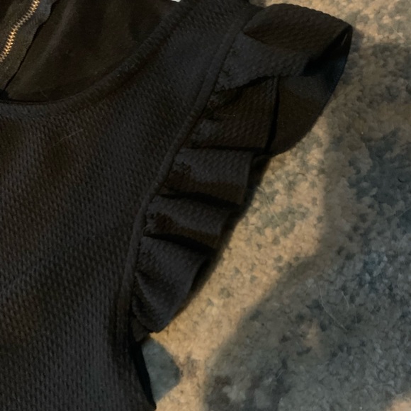 Black jumper suit wide leg - Picture 2 of 6